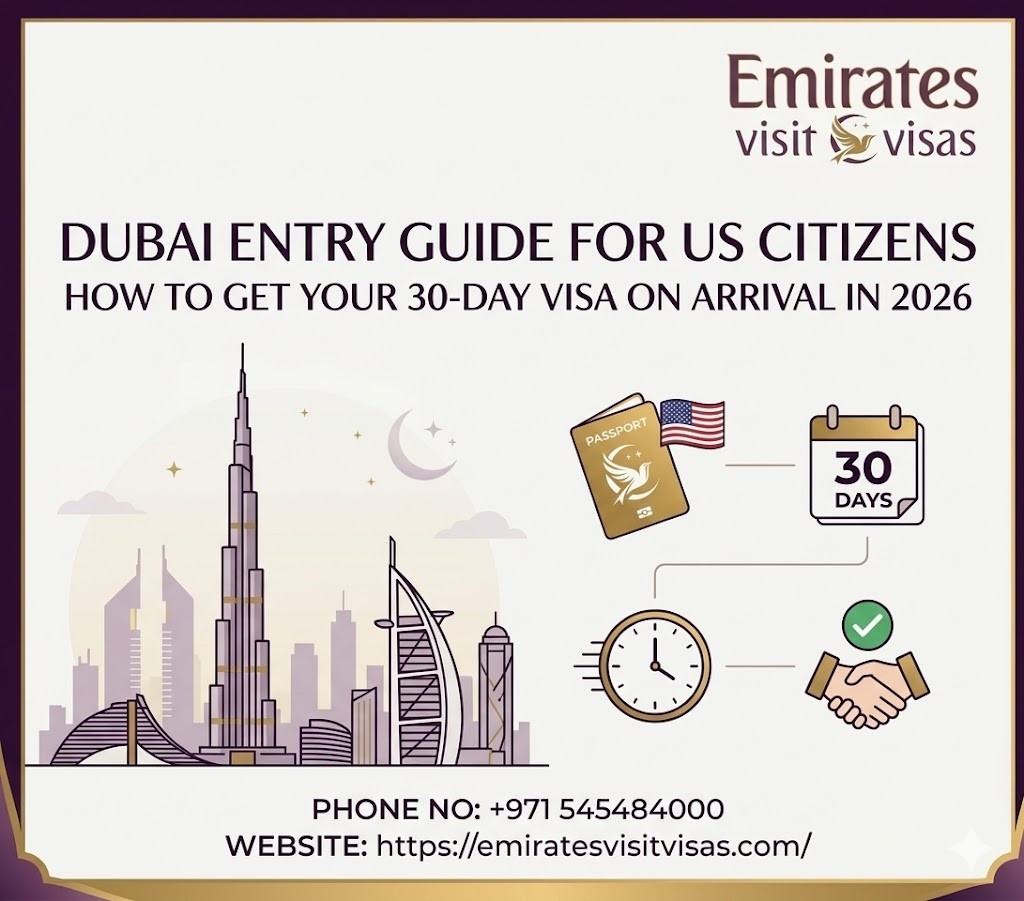 Dubai Entry Guide for US Citizens: How to Get Your 30-Day Visa on Arrival in 2026